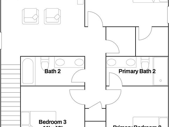 Optional Additional Primary Ensuite