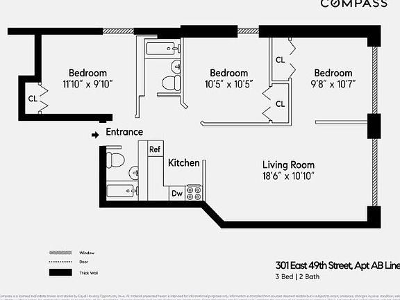 2nd image of 301 E 49th St APT 5AB
