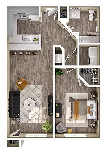 Floor plan A1B