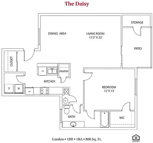 Floor plan The Daisy