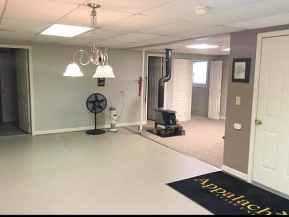 Downstairs living area