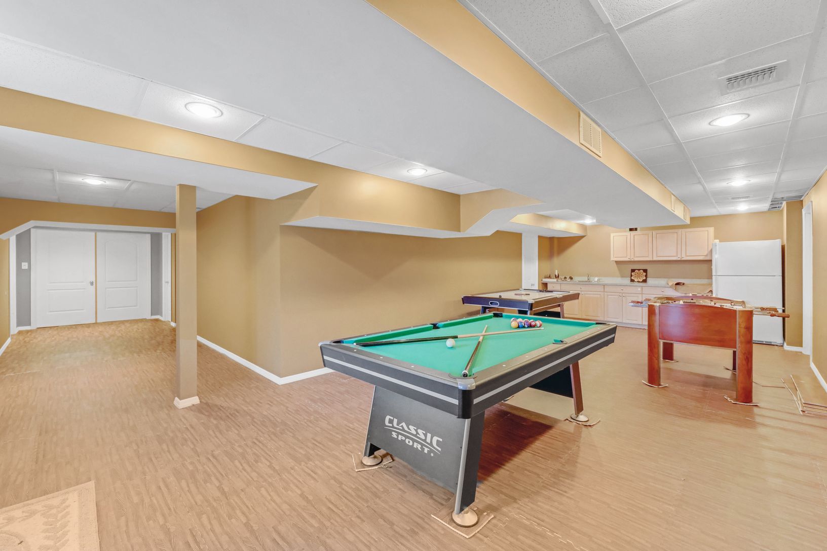  Finished Basement with Game Area
