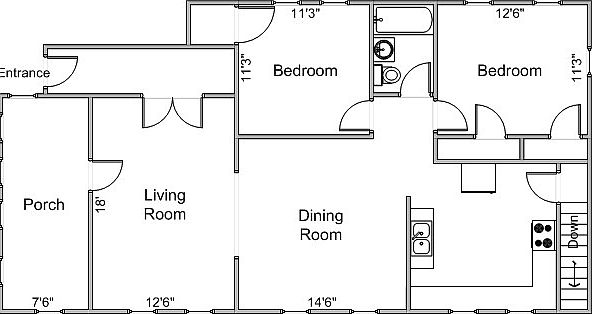2nd image of 1311 Chandler St #1