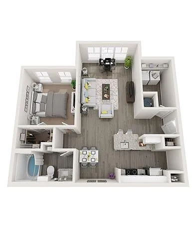 Floor plan A-2 B