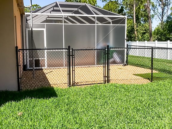 Customized dog area
