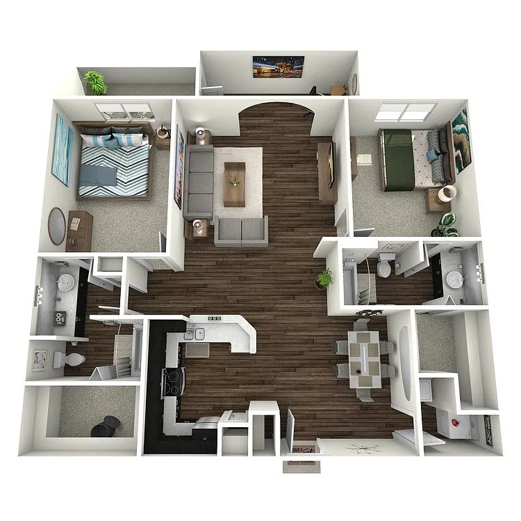 Floor plan B4