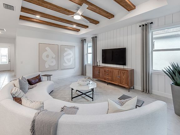 Gathering room with natural light