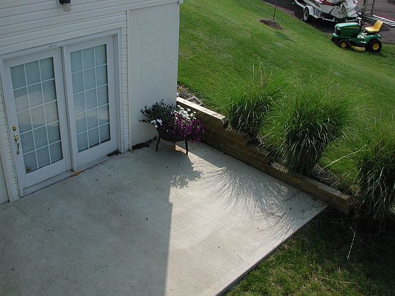 Walk-out basement/patio