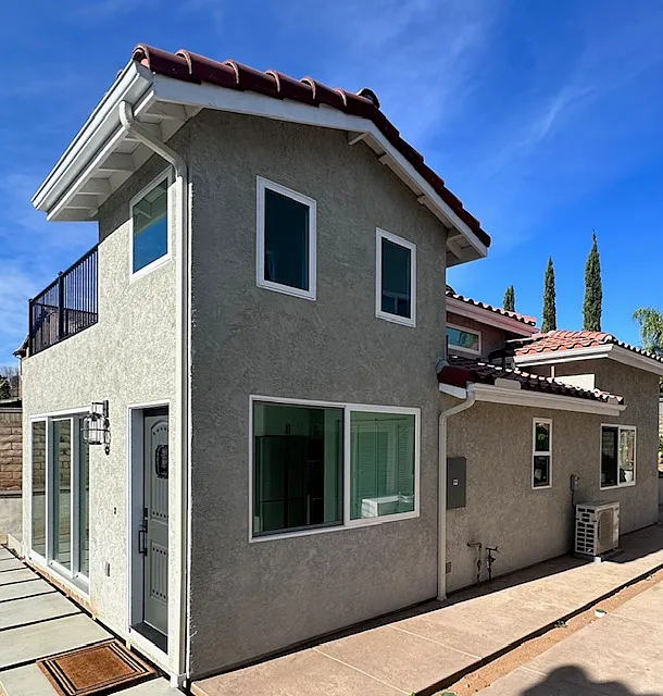 Front and Side of small casita