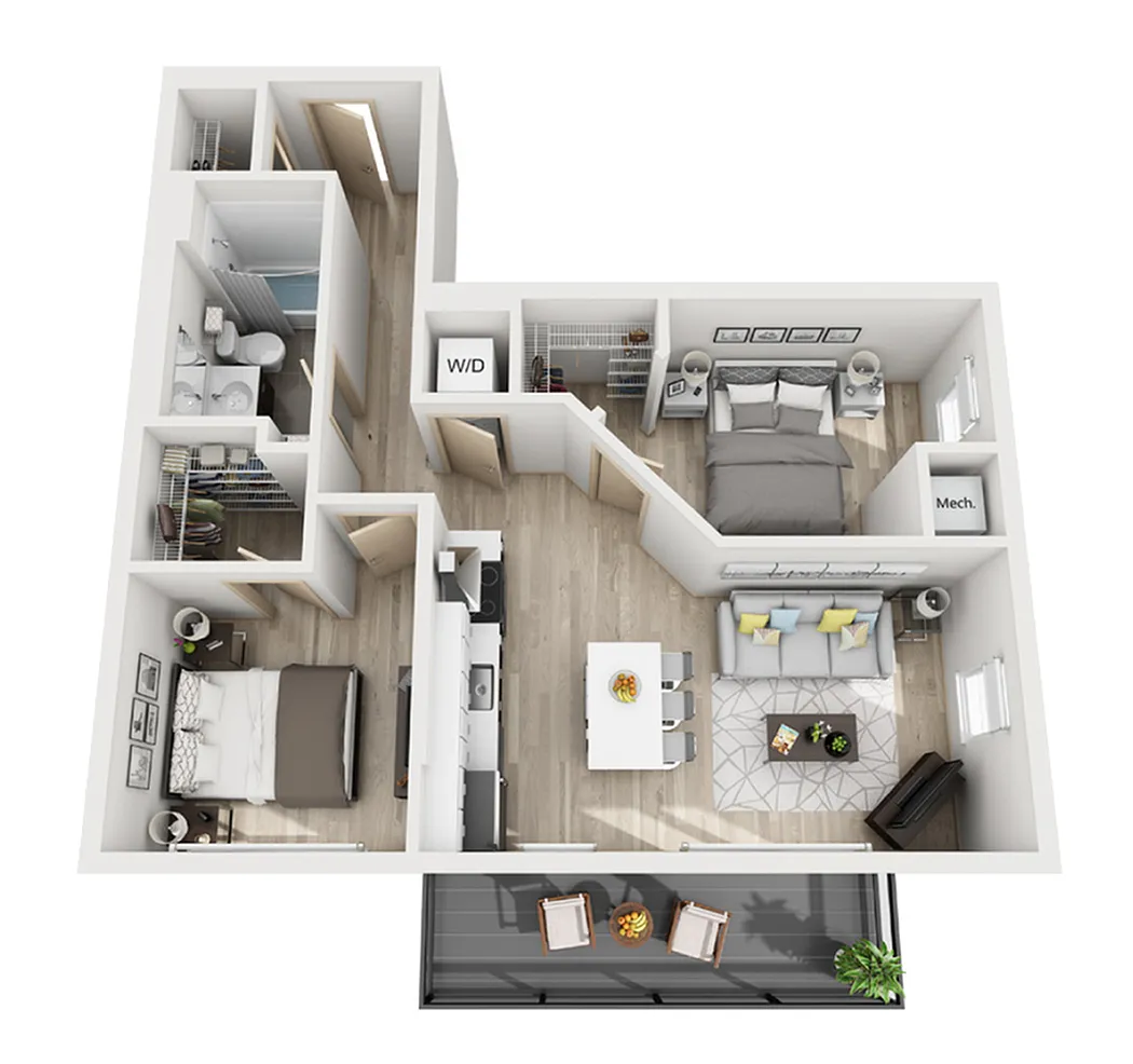Floor plan I