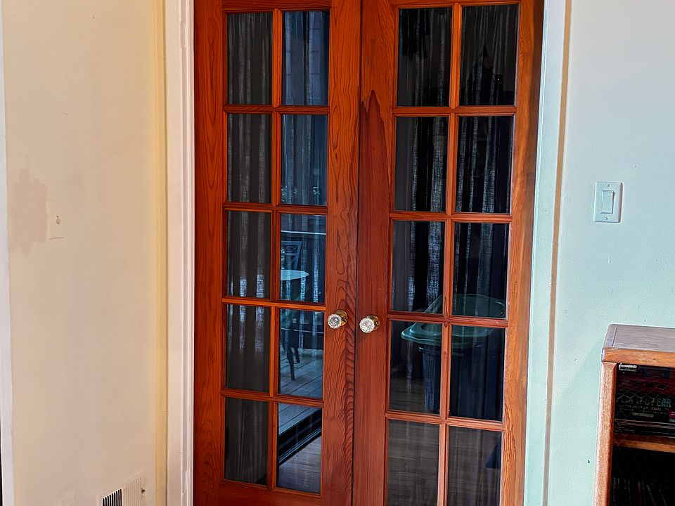 French doors to 2nd Bedroom