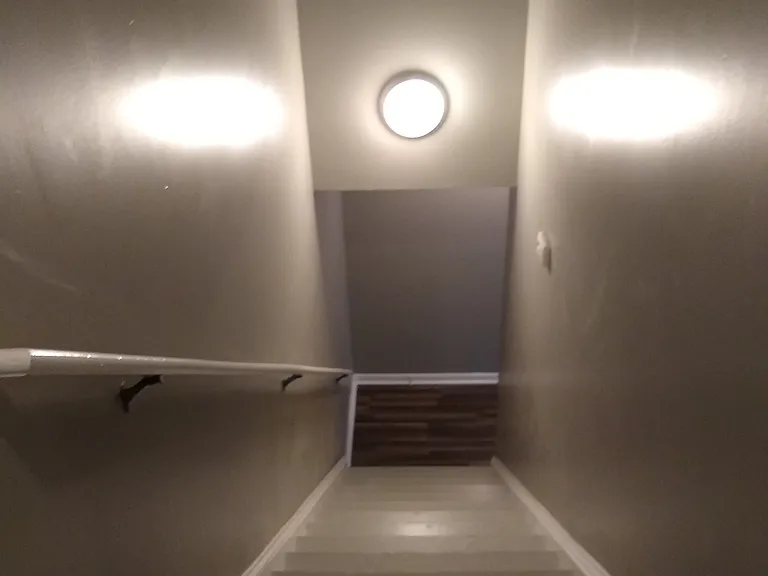 Stairs.