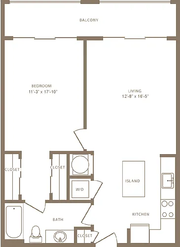 Floor plan A21