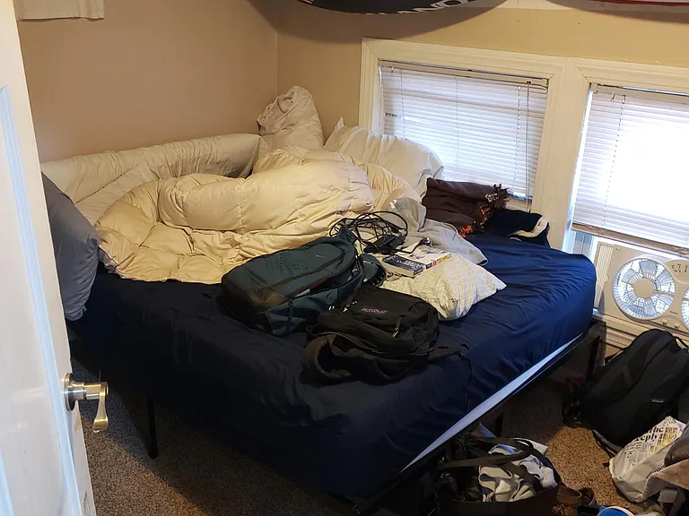 2nd floor middle rear bedroom