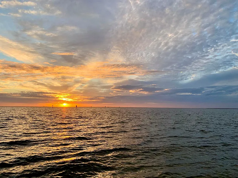 Punta Gorda Sunset at Ponce Inlet, about a 5 minute drive away.