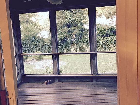 Custom screened porch
