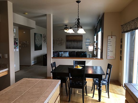 Kitchen looking into Family Room