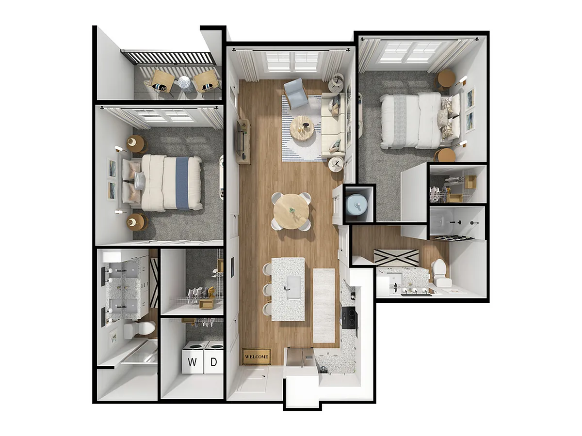 Floor plan B1