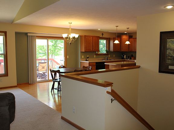 View of Kitchen and Dining 