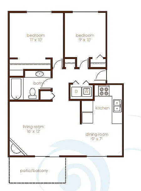 Floor plan 2X1