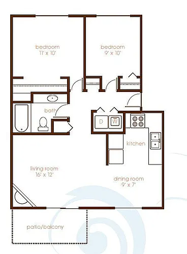 Floor plan 2X1