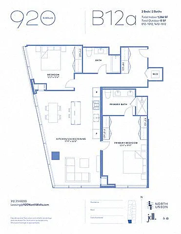 Floor plan B12A