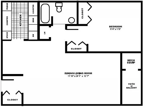 Floor plan Elm
