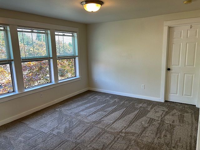 Door to walk-in closet is shut