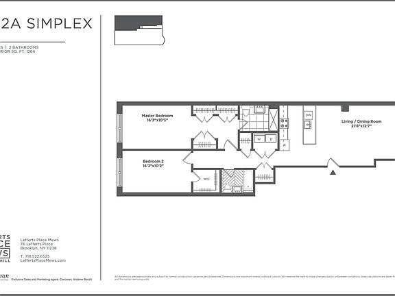 2nd image of 80 Lefferts Pl APT 2A