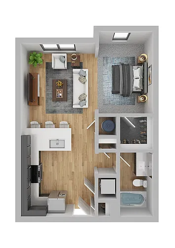 Floor plan S1B