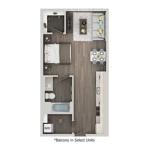 Floor plan STUDIO B
