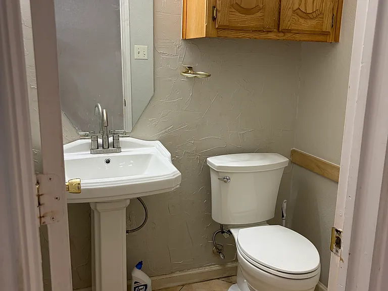 Downstairs half bathroom