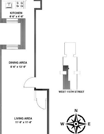 2nd image of 245 W 115th St #9A