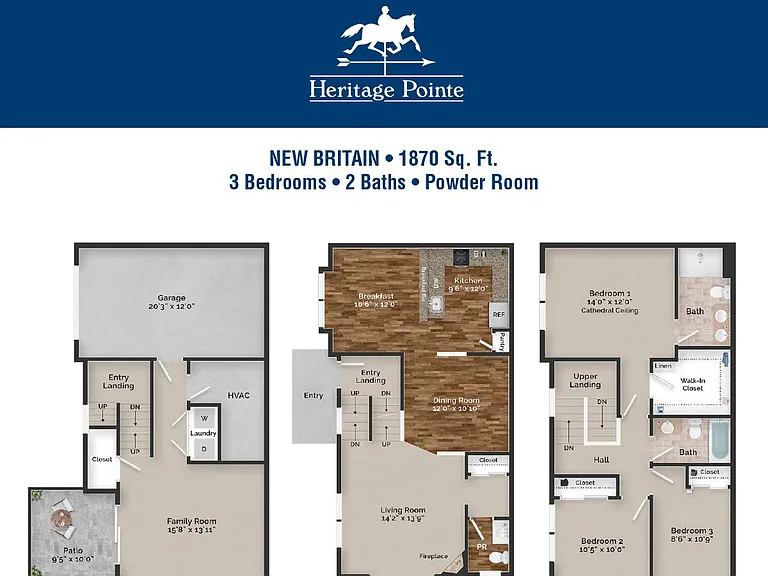 Heritage Pointe Townhome Rentals — Photo 21