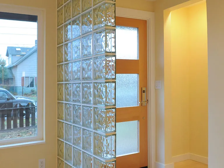 New, retro entryway