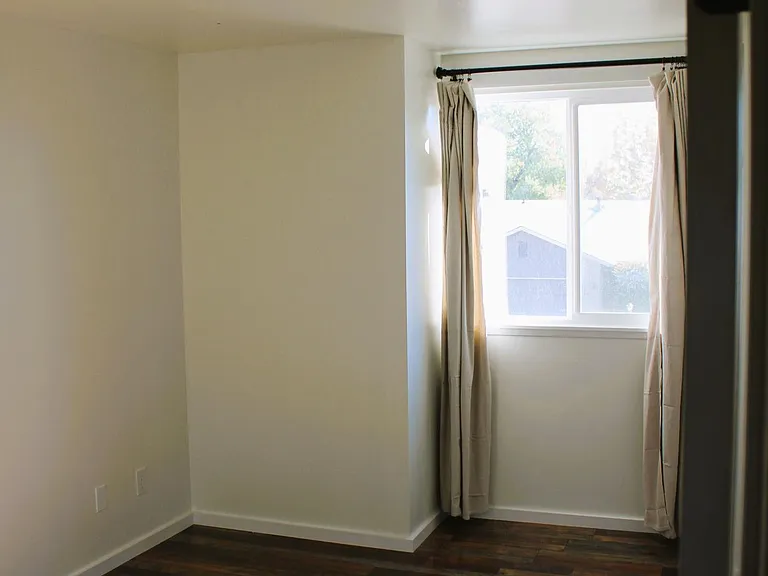 One of three up-stair bedrooms
