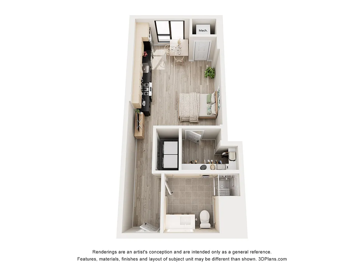 Floor plan Baker Type A