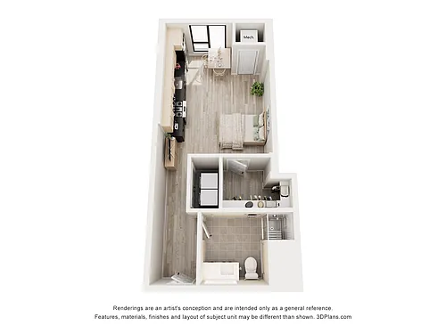 Floor plan Baker Type A