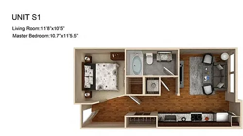 Floor plan S1
