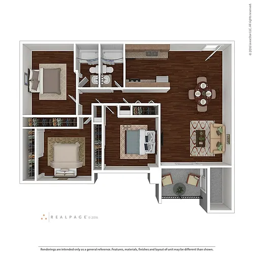 Floor plan The Red Oak