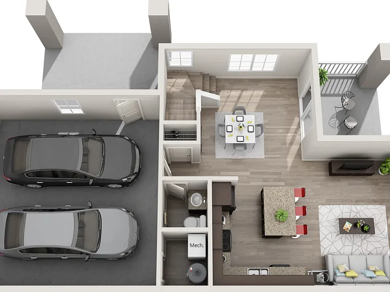4TH1 floor plan Sandalwood