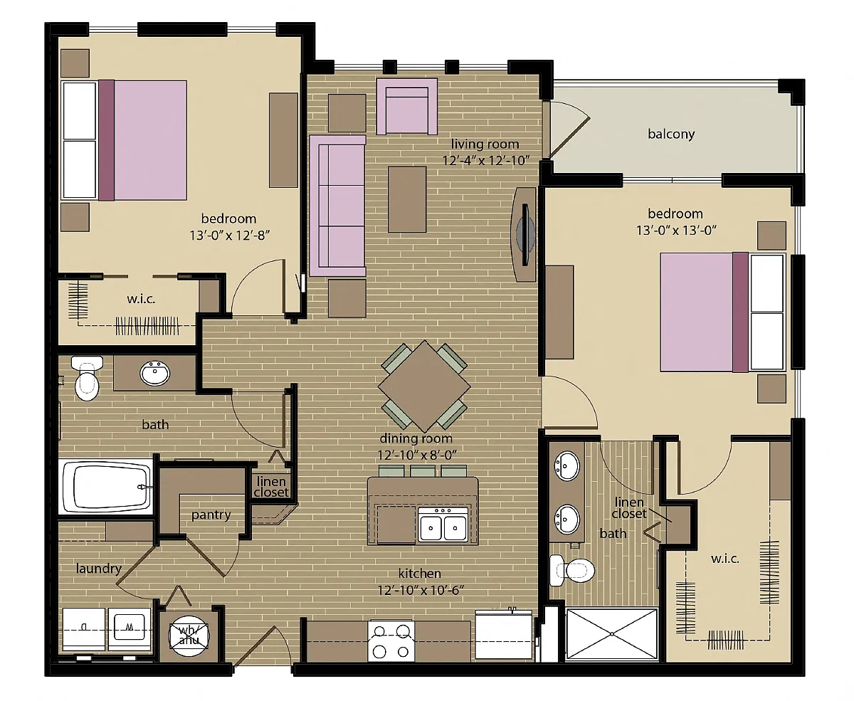 Floor plan Harrison