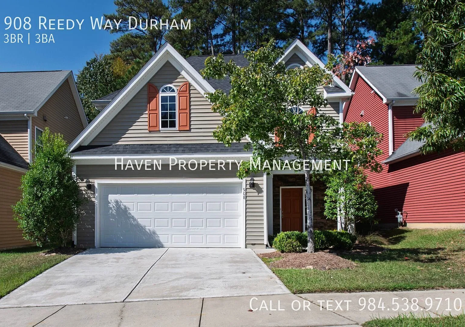 Beautiful 3-Bedroom Home in Durham — Photo 1