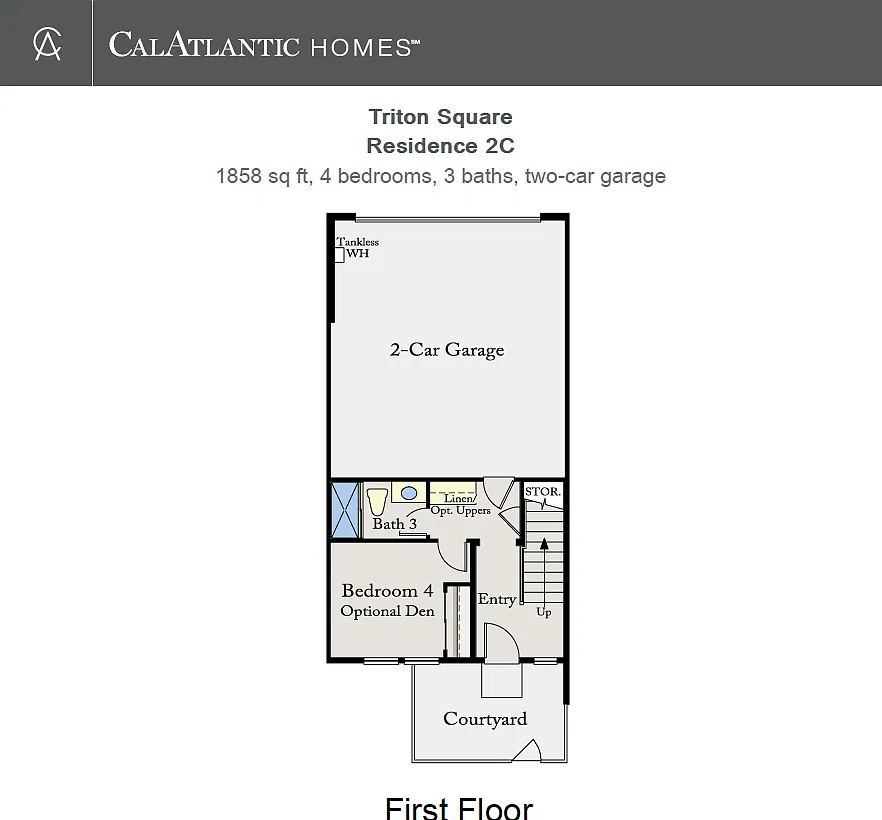 4 bed, 3.5 bath, 1858 sqft, $4,600 — Photo 2