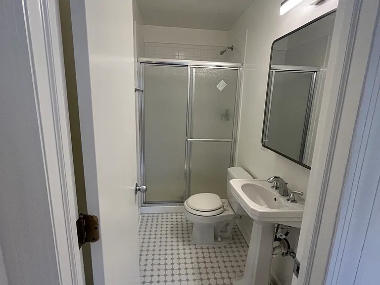 Primary bedroom ensuite bathroom with walk in shower