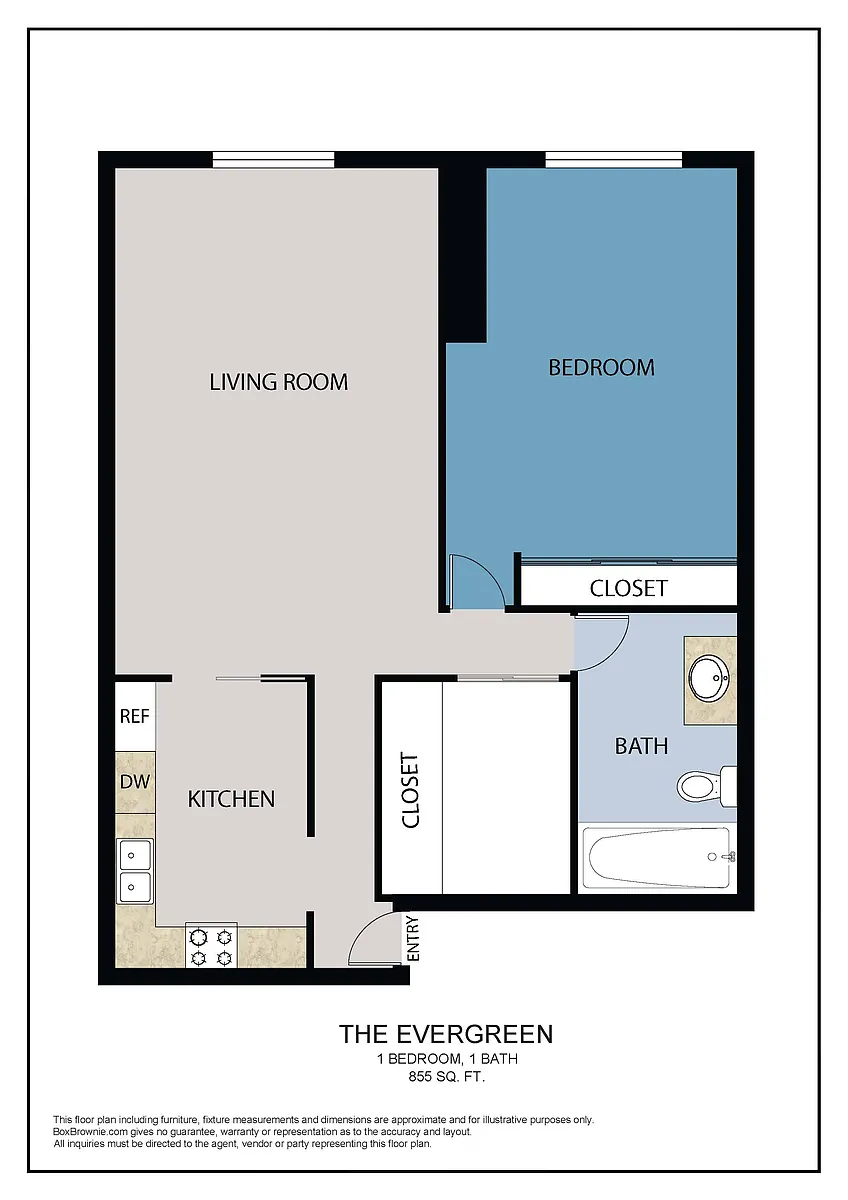 Floor plan Evergreen