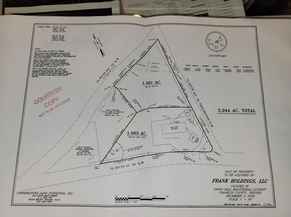 0 Berger Loop, Union Hall, VA 24176