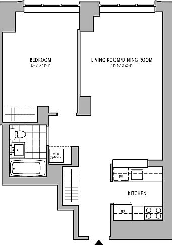 1st image of 211 N End Ave APT 6F