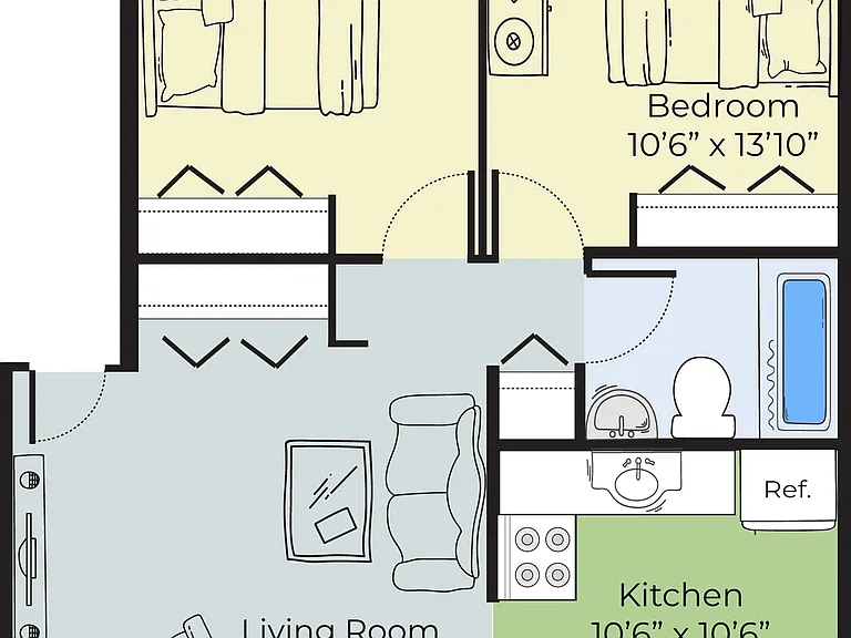 Two Bedroom Two Bedroom