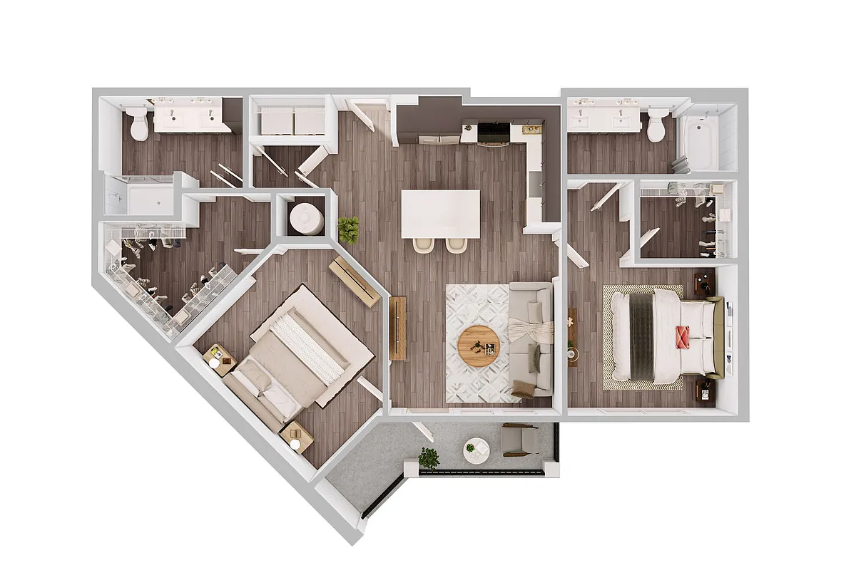 Floor plan B2